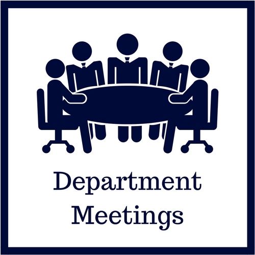 Department Meeting Information